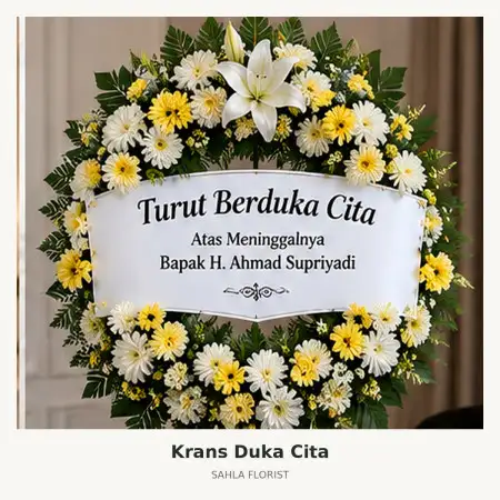 Krans Bunga Duka Dadap